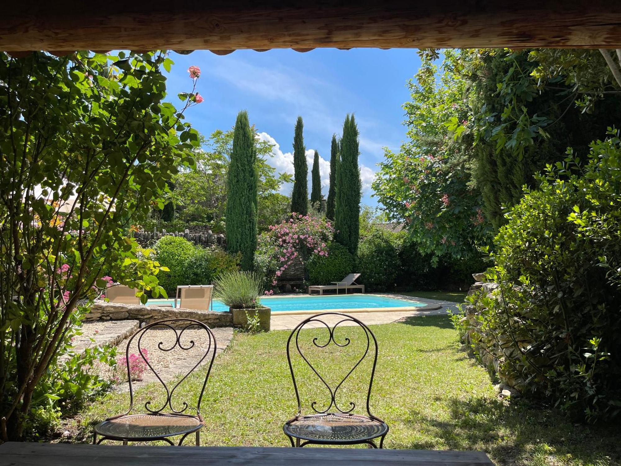 La Villa Baronnette Cabrieres-d'Avignon Bagian luar foto